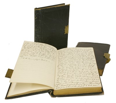 Lot 256 - LADY CULLUM’S DIARIES (3 vols.): 1- 1854