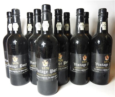 Lot 68 - Quinta do Cachăo, 1970, twelve bottles