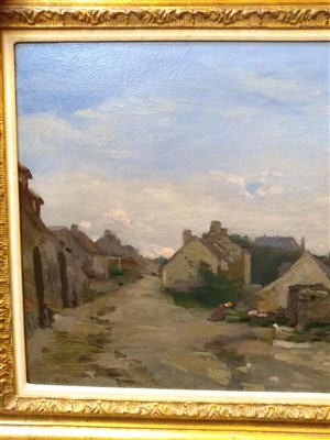 Lot 410 - Adolphe-Felix Cals (French, 1810-1880)