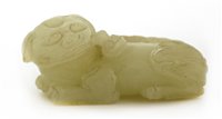 Lot 159 - A Chinese jade carving