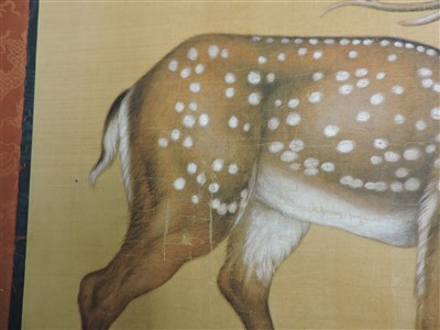Lot 303 - A Chinese gouache painting