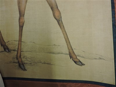 Lot 303 - A Chinese gouache painting