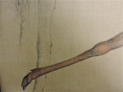 Lot 303 - A Chinese gouache painting