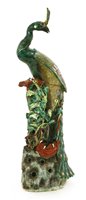 Lot 87 - A large Chinese famille verte figure