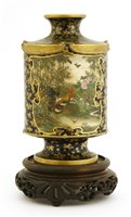 Lot 334 - A Japanese Kinkozan Satsuma vase