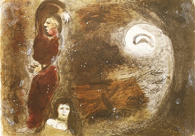 Lot 128 - After Marc Chagall (French-Russian, 1887-1985)