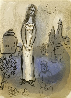 Lot 130 - After Marc Chagall (French-Russian, 1887-1985)