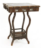 Lot 321 - A Chinese side table