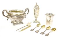 Lot 121 - A William IV silver two handled sugar bowl