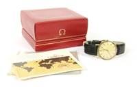 Lot 86 - Omega gold watch