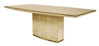 Lot 336 - A modern travertine marble table