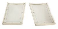 Lot 344 - A pair of Italian wall mirrors