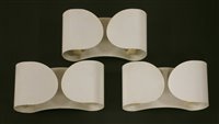 Lot 288 - Three Flos 'Foglio' wall lights
