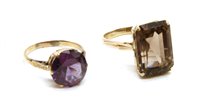 Lot 46A - Two rings