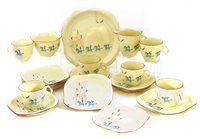 Lot 224 - A Beswick circus pattern part tea service