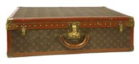 Lot 771 - An early 20th century Louis Vuitton suitcase