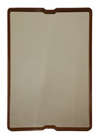 Lot 364 - An Italian walnut mirror