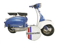 Lot 1 - A Lambretta Innocenti 125 li Series Li motor scooter