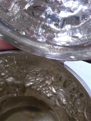 Lot 9 - A Victorian silver four-piece tea set