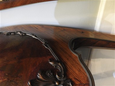 Lot 826 - A French kingwood and gilt bronze-mounted vitrine