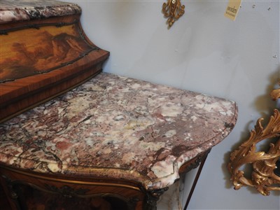 Lot 826 - A French kingwood and gilt bronze-mounted vitrine