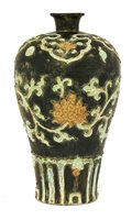 Lot 69 - A Meiping with scrolling lotus