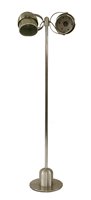 Lot 377 - An Italian chrome standard lamp