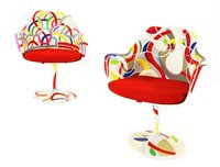 Lot 430 - A pair of tulip chairs