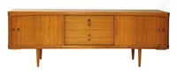 Lot 472 - A Danish teak sideboard