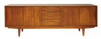 Lot 527 - A Danish teak sideboard