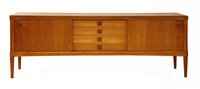 Lot 474 - A Danish teak sideboard