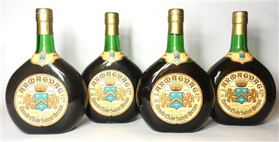 Lot 126 - Comte de Château Saint Géran Armagnac, VSOP, four bottles