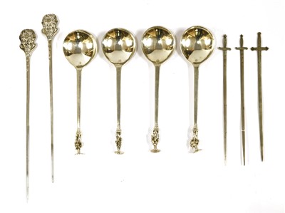 Lot 68 - Mixed silver flatware
