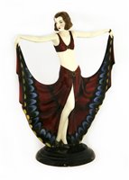 Lot 84 - A Goldscheider figure of a dancer