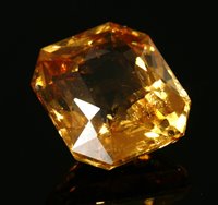 Lot 113 - An unmounted hessonite garnet