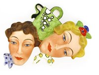 Lot 100 - A Czechoslovakian double wall mask