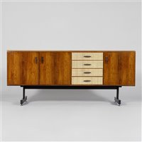 Lot 278 - A Brazilian rosewood sideboard