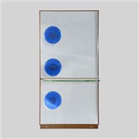 Lot 412 - A massive glass wall mirror