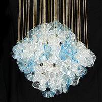 Lot 86 - An Italian 'Jellyfish' Chandelier
