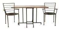 Lot 546 - A Ladderax drop leaf teak table