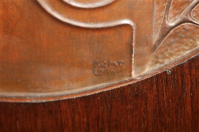 Lot 19 - A mahogany side cabinet