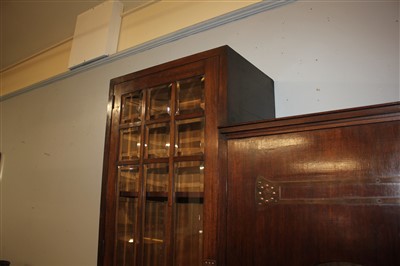 Lot 19 - A mahogany side cabinet