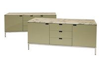 Lot 539 - A pair of Florence Knoll side cabinets