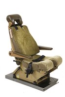 Lot 11 - A Boeing 747-400 B-HUI Cathay Pacific Airways pilot's seat
