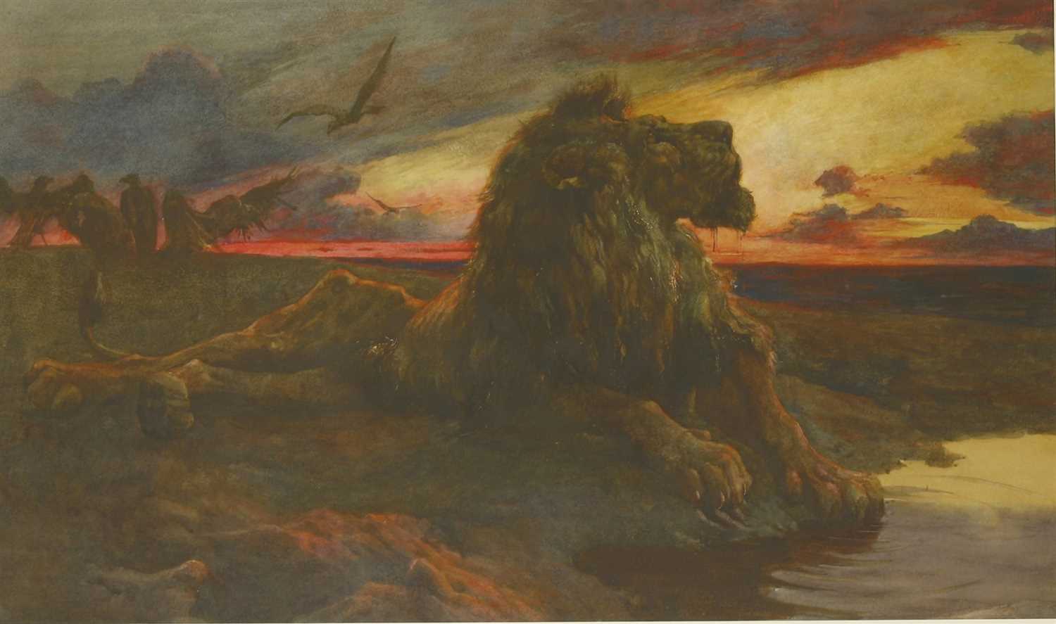 Lot 353 - Herbert Thomas Dicksee RE (1862-1942)
