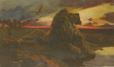 Lot 353 - Herbert Thomas Dicksee RE (1862-1942)