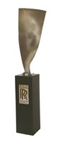 Lot 567 - A Rolls-Royce Trent 800 titanium turbine fan blade