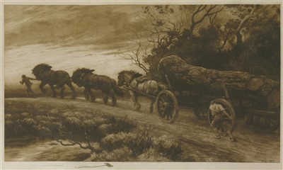 Lot 368 - Herbert Thomas Dicksee RE (1862-1942)