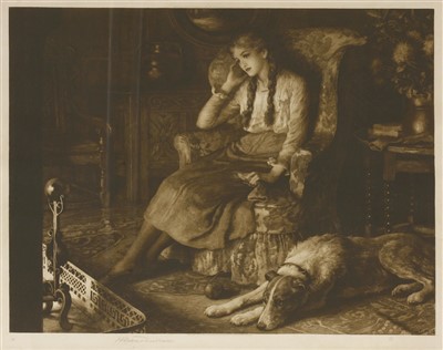 Lot 347 - Herbert Thomas Dicksee RE (1862-1942)