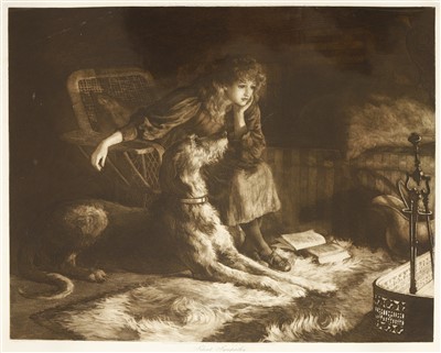 Lot 371 - Herbert Thomas Dicksee RE (1862-1942)